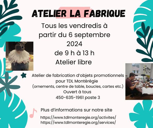 atelier la fabrique